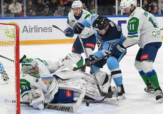 Хоккей. КХЛ. Матч "Сибирь" - "Салават Юлаев"