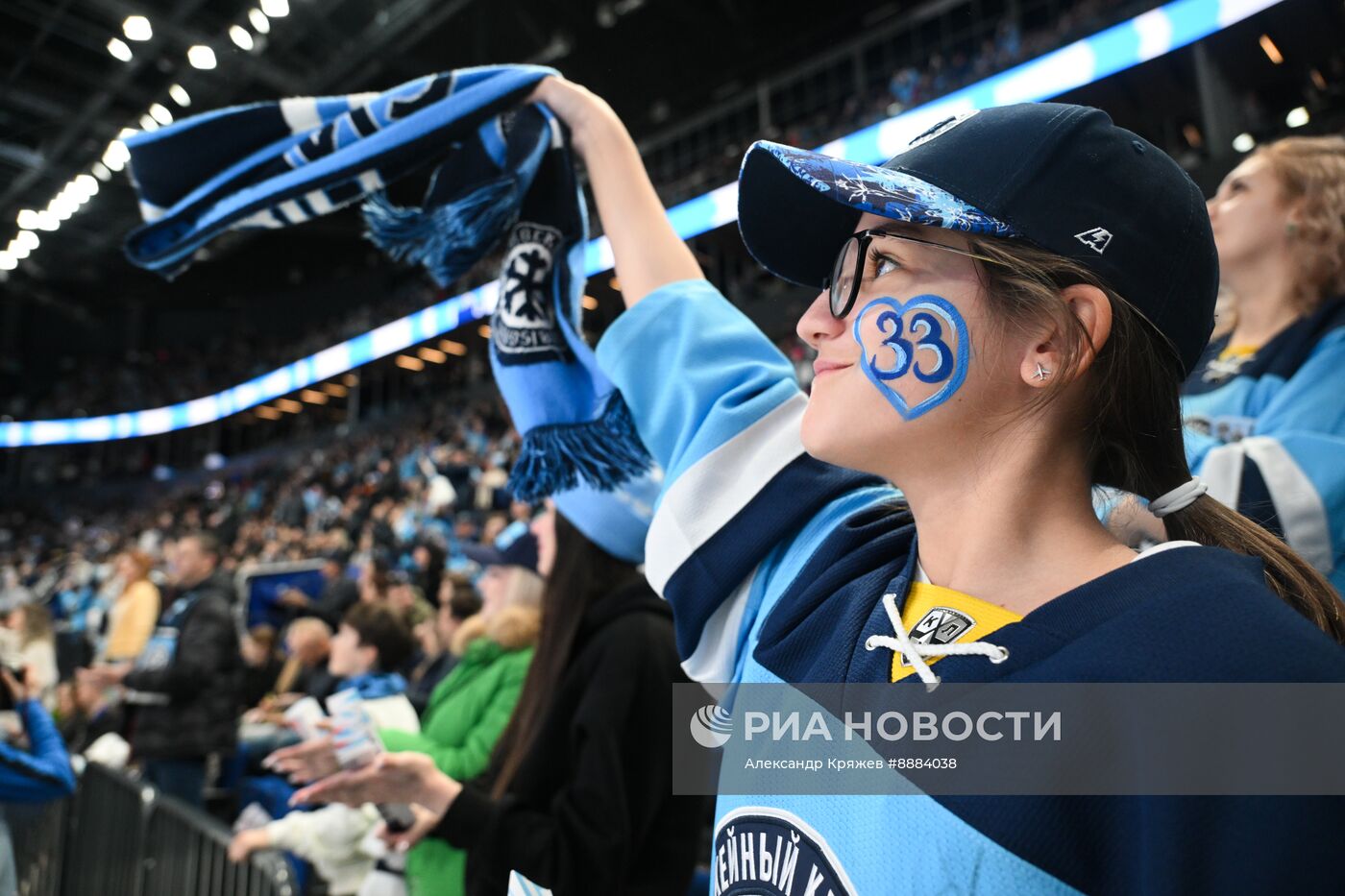 Хоккей. КХЛ. Матч "Сибирь" - "Салават Юлаев"