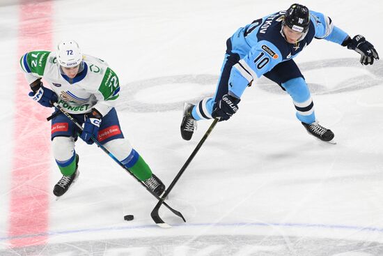 Хоккей. КХЛ. Матч "Сибирь" - "Салават Юлаев"