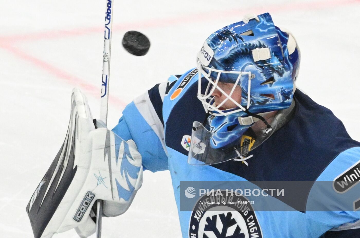 Хоккей. КХЛ. Матч "Сибирь" - "Салават Юлаев"