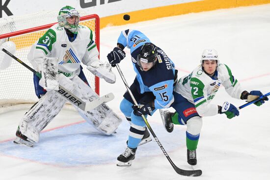 Хоккей. КХЛ. Матч "Сибирь" - "Салават Юлаев"