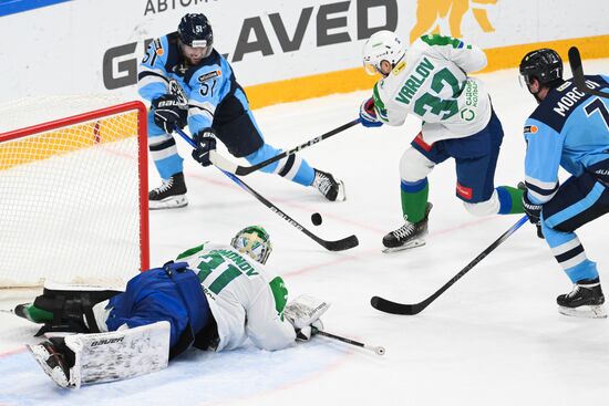 Хоккей. КХЛ. Матч "Сибирь" - "Салават Юлаев"