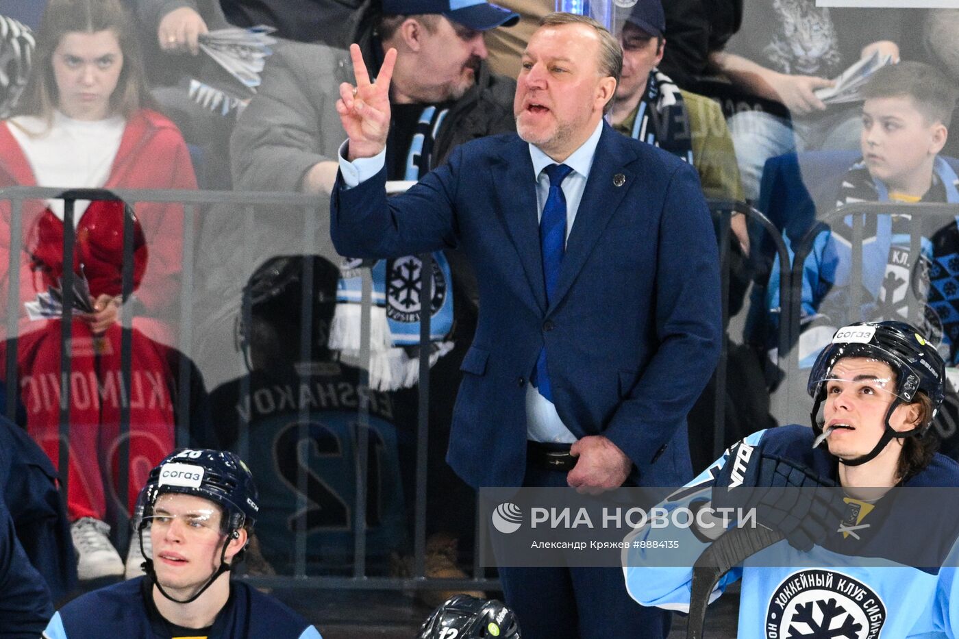 Хоккей. КХЛ. Матч "Сибирь" - "Салават Юлаев"