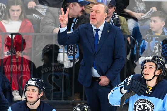 Хоккей. КХЛ. Матч "Сибирь" - "Салават Юлаев"