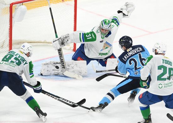 Хоккей. КХЛ. Матч "Сибирь" - "Салават Юлаев"