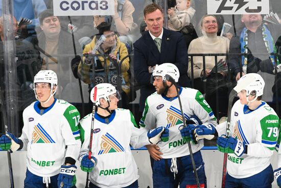 Хоккей. КХЛ. Матч "Сибирь" - "Салават Юлаев"