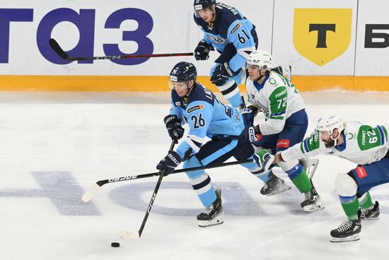 Хоккей. КХЛ. Матч "Сибирь" - "Салават Юлаев"