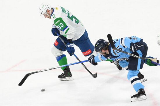 Хоккей. КХЛ. Матч "Сибирь" - "Салават Юлаев"