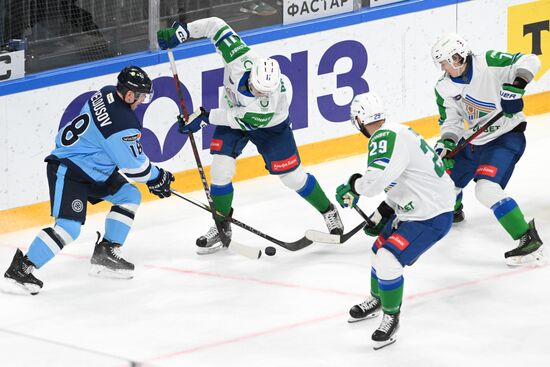 Хоккей. КХЛ. Матч "Сибирь" - "Салават Юлаев"