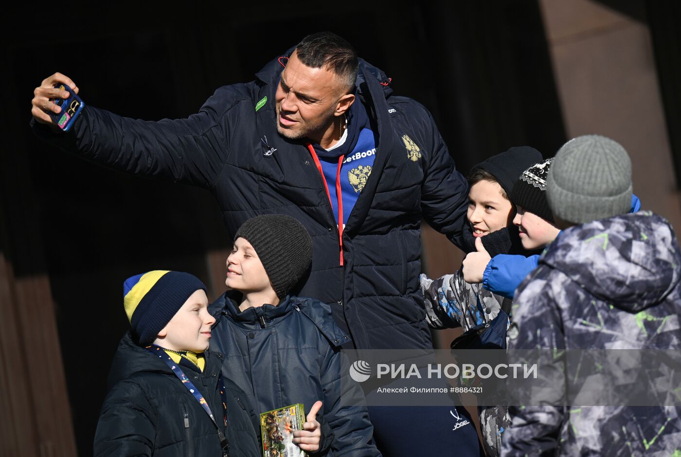 Сборная России по футболу посетила Музей Победы на Поклонной горе