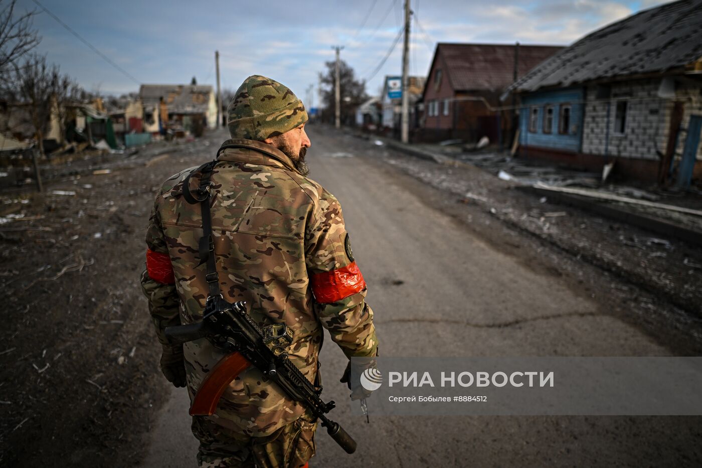 Военнослужащие отряда "Т" Добровольческого корпуса в Курской области
