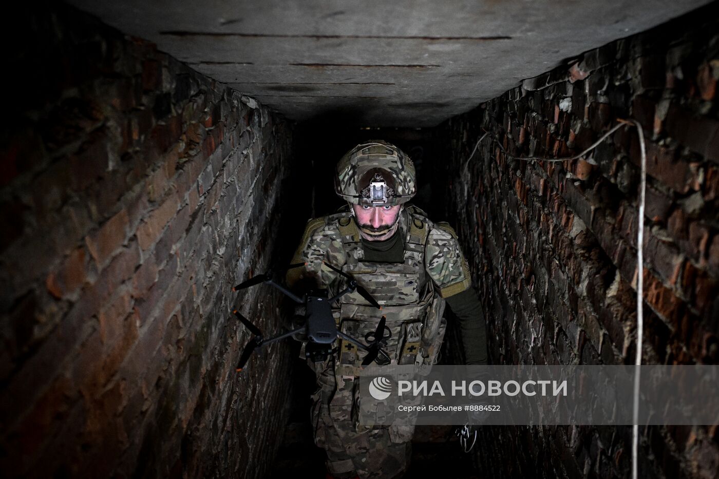 Военнослужащие отряда "Т" Добровольческого корпуса в Курской области