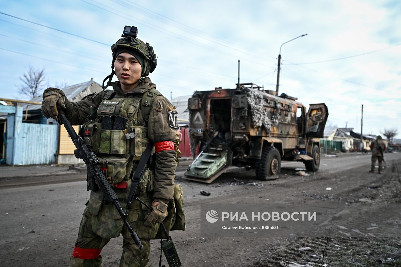 Военнослужащие ВС РФ в Курской области
