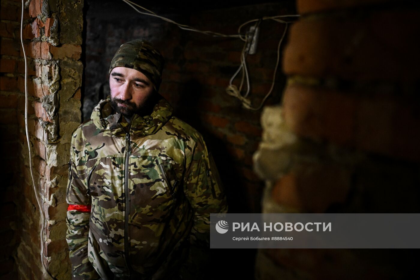 Военнослужащие отряда "Т" Добровольческого корпуса в Курской области