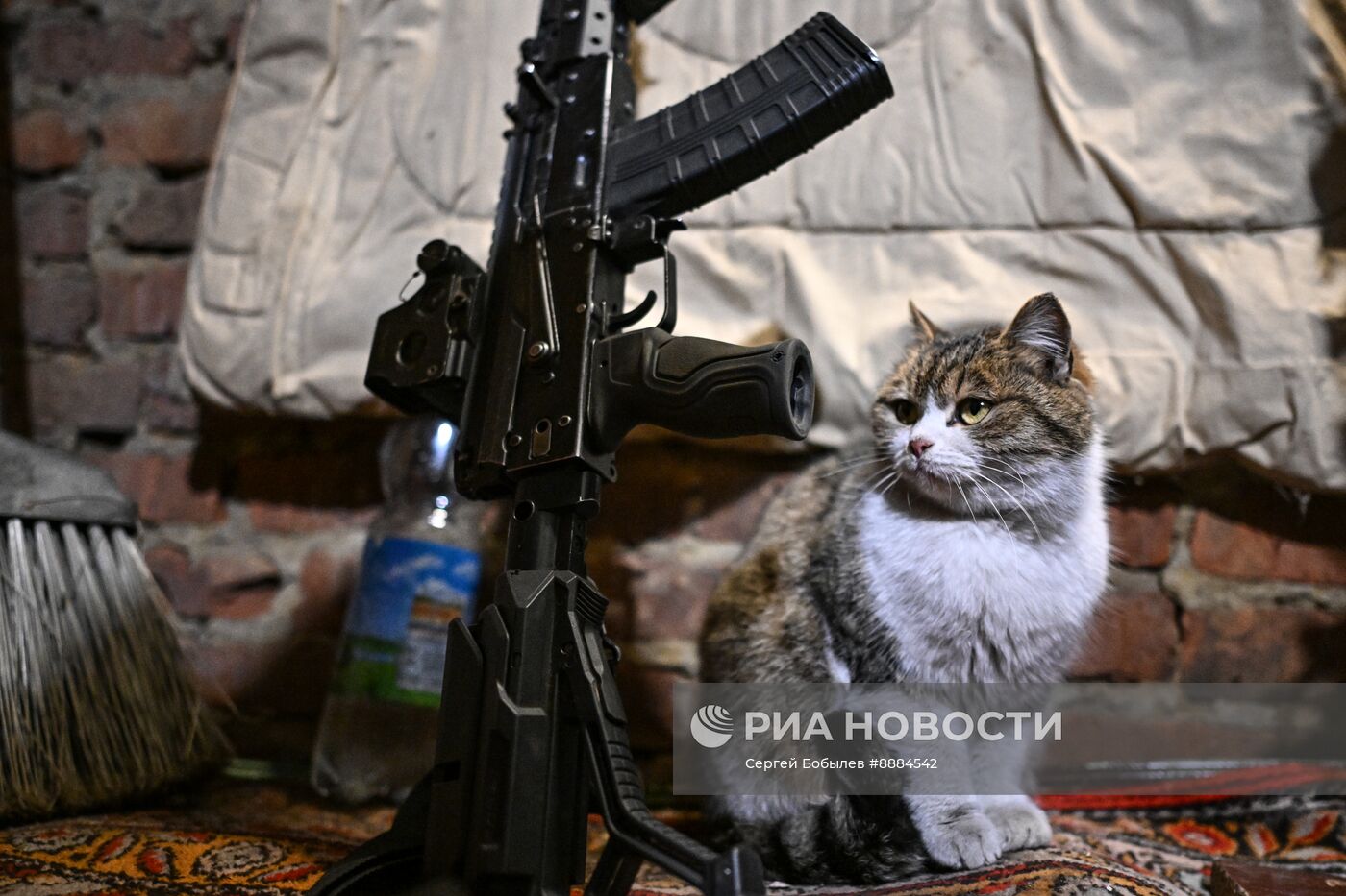 Военнослужащие отряда "Т" Добровольческого корпуса в Курской области