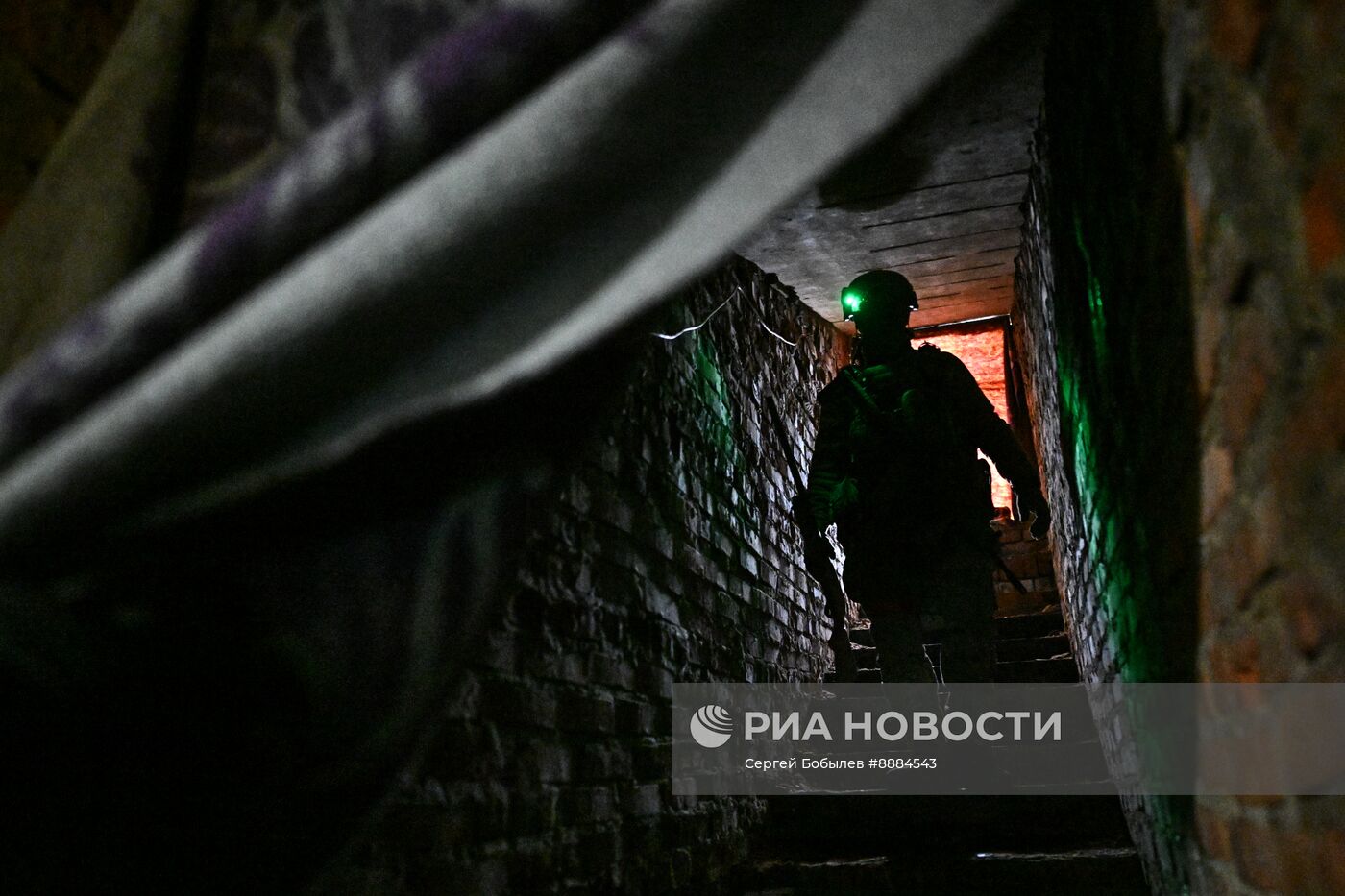 Военнослужащие отряда "Т" Добровольческого корпуса в Курской области