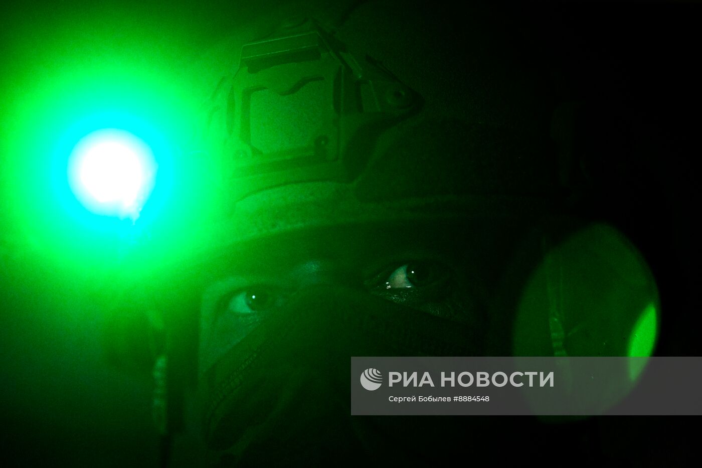 Военнослужащие отряда "Т" Добровольческого корпуса в Курской области