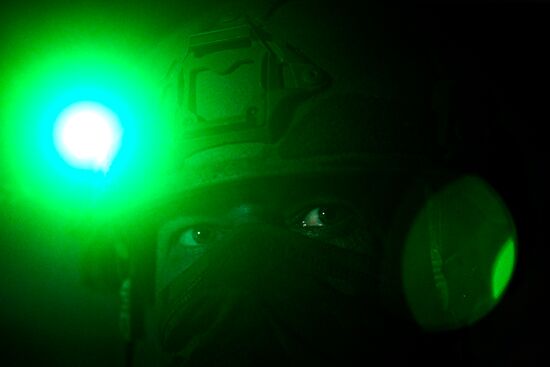 Военнослужащие отряда "Т" Добровольческого корпуса в Курской области