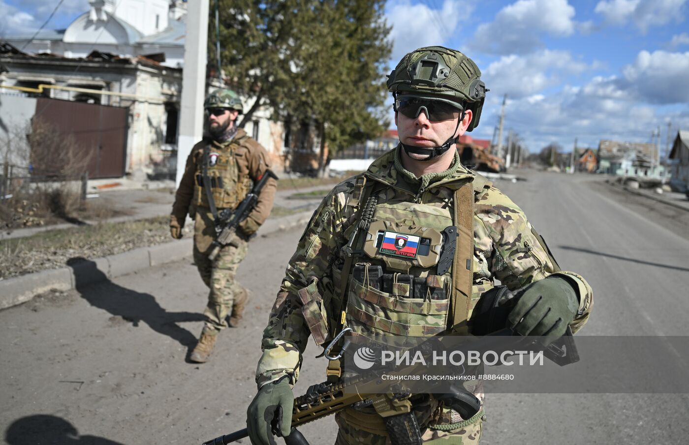 Штурмовая бригада (ОДШБ) "Ветераны" Добровольческого корпуса в Судже