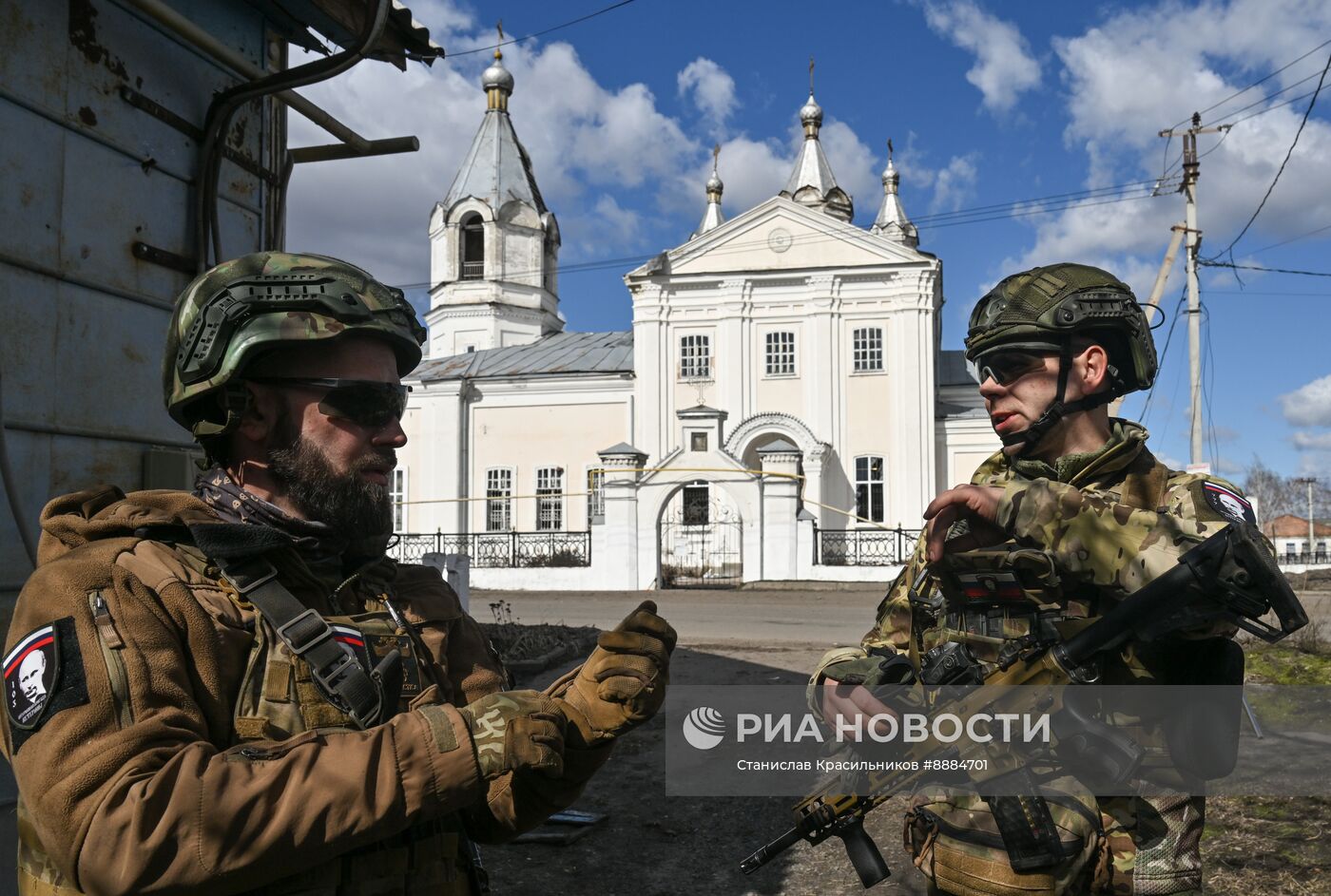 Штурмовая бригада (ОДШБ) "Ветераны" Добровольческого корпуса в Судже