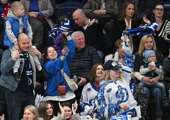 Хоккей. КХЛ. Матч "Динамо М" - "Локомотив"