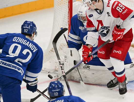 Хоккей. КХЛ. Матч "Динамо М" - "Локомотив"