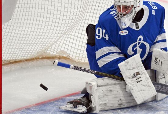 Хоккей. КХЛ. Матч "Динамо М" - "Локомотив"