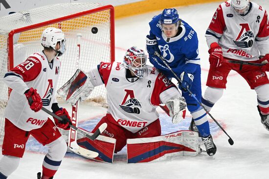 Хоккей. КХЛ. Матч "Динамо М" - "Локомотив"