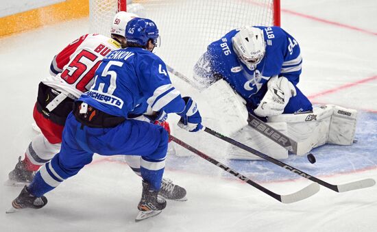 Хоккей. КХЛ. Матч "Динамо М" - "Локомотив"