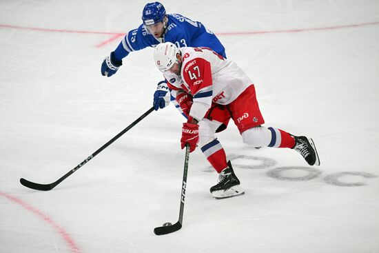 Хоккей. КХЛ. Матч "Динамо М" - "Локомотив"