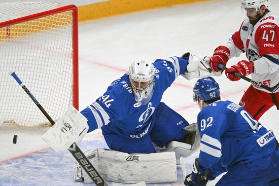 Хоккей. КХЛ. Матч "Динамо М" - "Локомотив"
