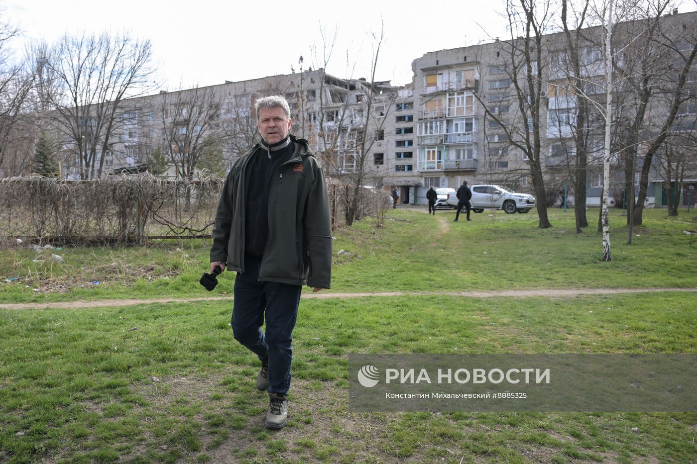 Иностранные журналисты посетили Запорожскую область и зафиксировали последствия обстрелов