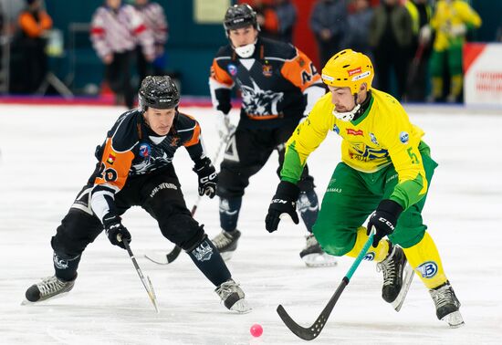 Финал чемпионата России по хоккею с мячом