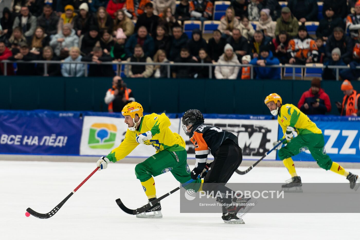 Финал чемпионата России по хоккею с мячом