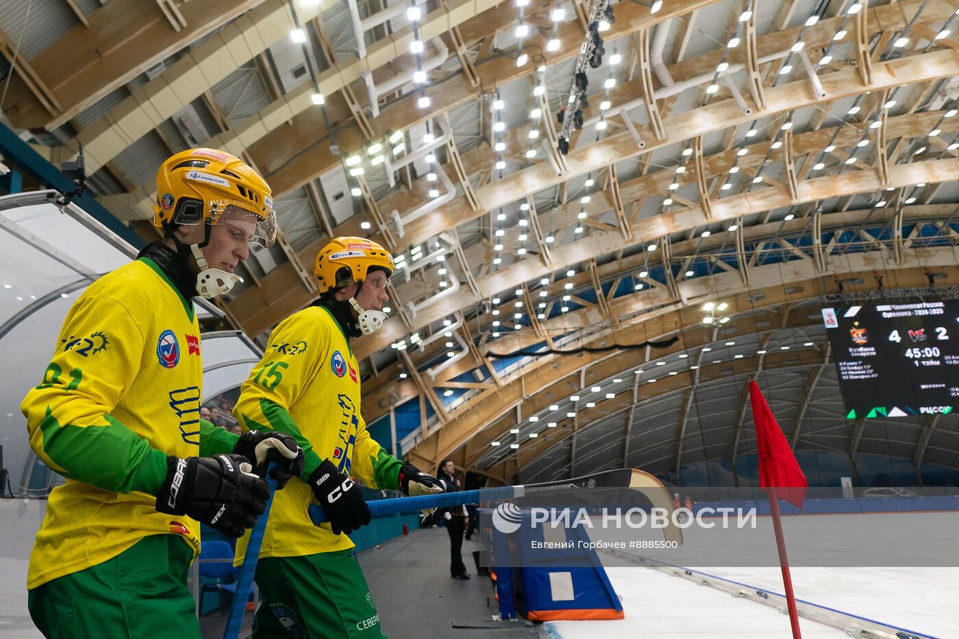 Финал чемпионата России по хоккею с мячом