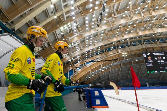 Финал чемпионата России по хоккею с мячом