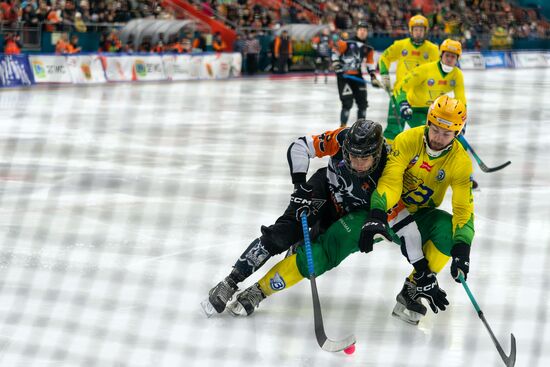 Финал чемпионата России по хоккею с мячом