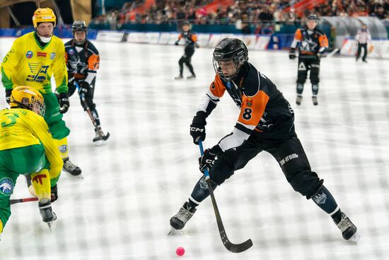 Финал чемпионата России по хоккею с мячом