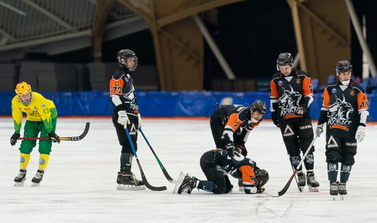 Финал чемпионата России по хоккею с мячом