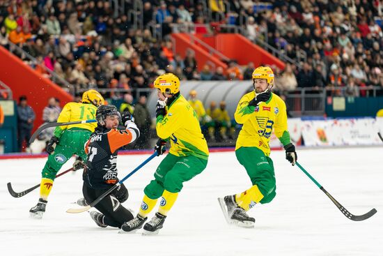 Финал чемпионата России по хоккею с мячом