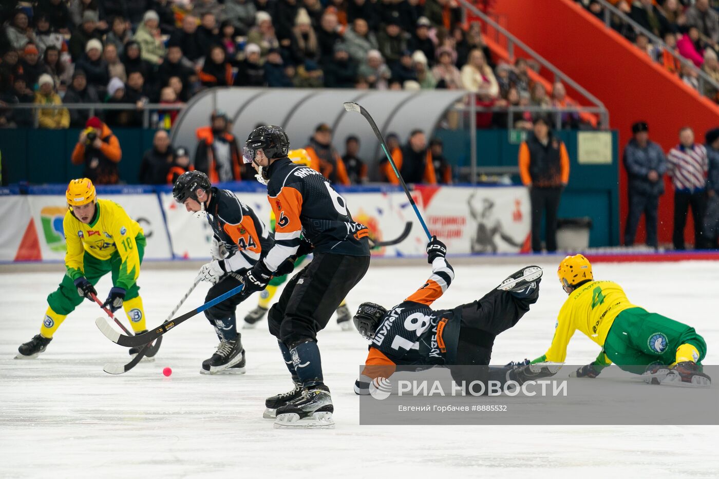 Финал чемпионата России по хоккею с мячом
