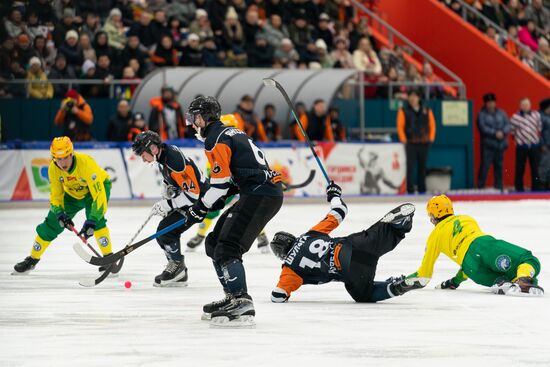 Финал чемпионата России по хоккею с мячом