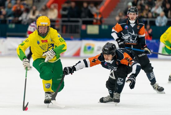 Финал чемпионата России по хоккею с мячом