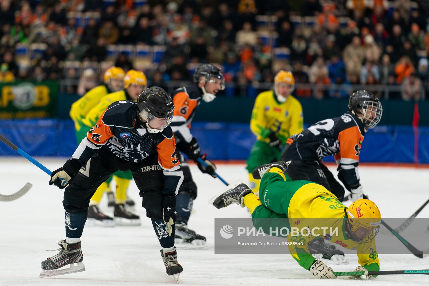 Финал чемпионата России по хоккею с мячом