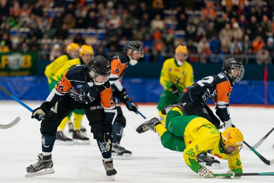 Финал чемпионата России по хоккею с мячом