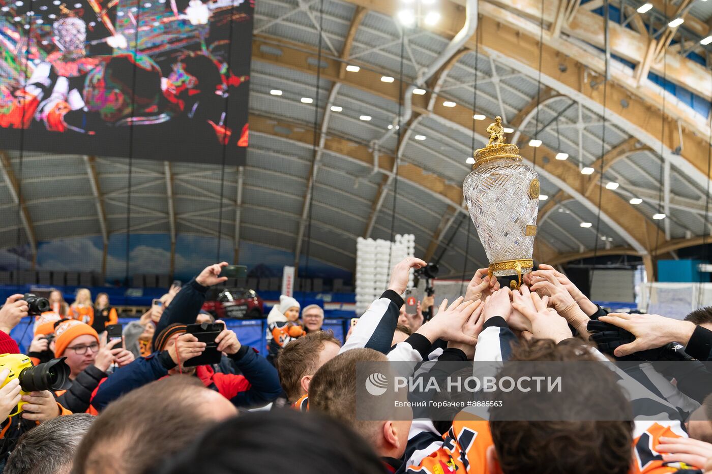 Финал чемпионата России по хоккею с мячом