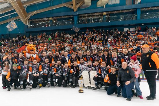 Финал чемпионата России по хоккею с мячом