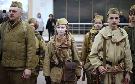 Мероприятие "Победная поступь Красной Армии"