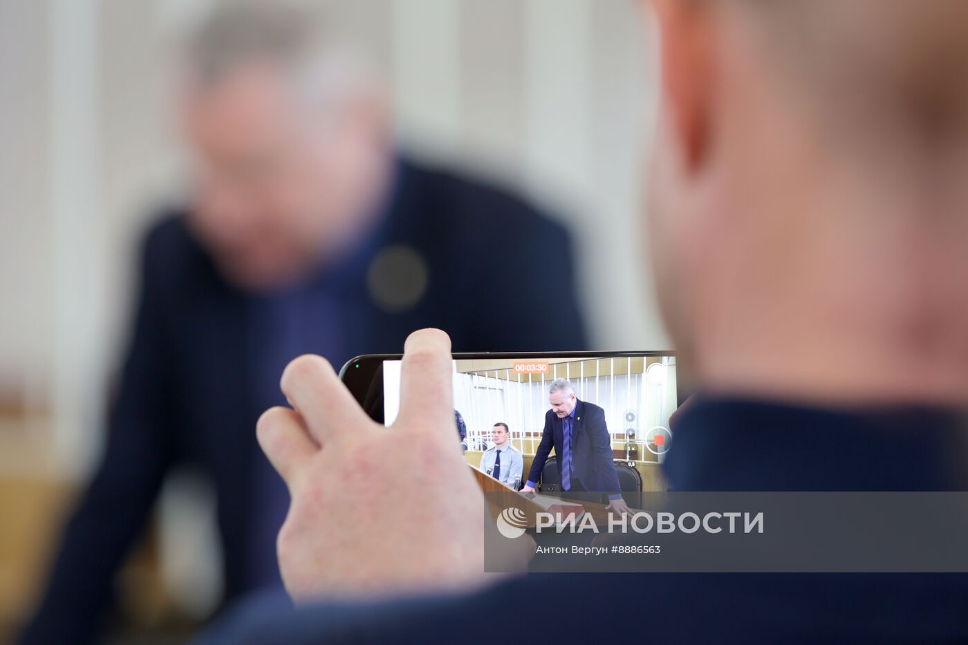 Заседание суда по УДО актера М. Ефремова