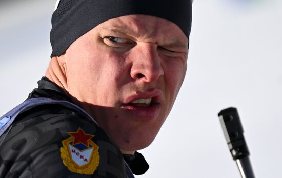 Биатлон. Чемпионат России 2025. Тренировки